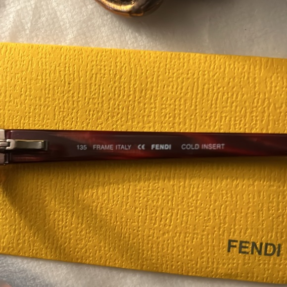 Fendi READERS eye glasses brand new w COA - Picture 3 of 5